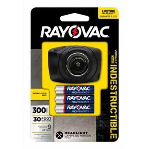 Spectrum-Rayovac 224927 3 AAA LED Headlight, Rayovac, Mfr#: 224927