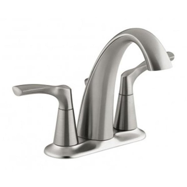 Sterling-Kinkead 217132 4 in. Two Handle Lavatory Faucet; Brushed Nickel, Sterling-Kinkead, Mfr#: 217132