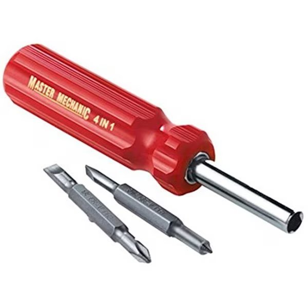 4 in. Master Mechanic, 4 in 1 Screwdriver, Homestead, Mfr#: HO8135