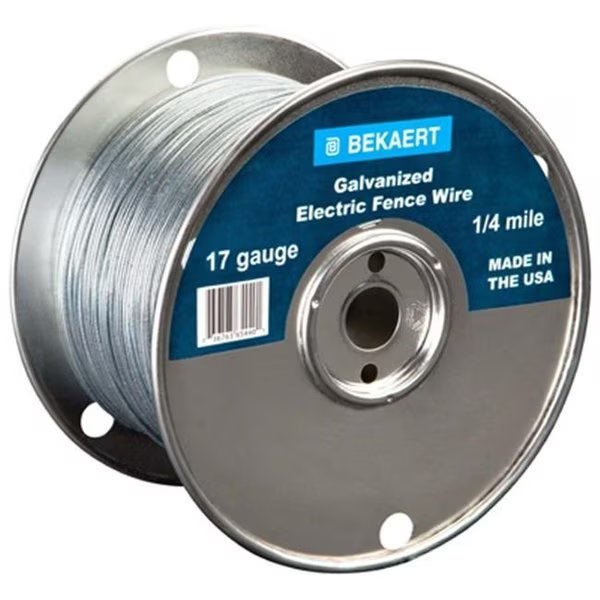 Bekaert 210348 0.25 Mile Electric Fence Wire - 17 Gauge, Bekaert, Mfr#: 210348