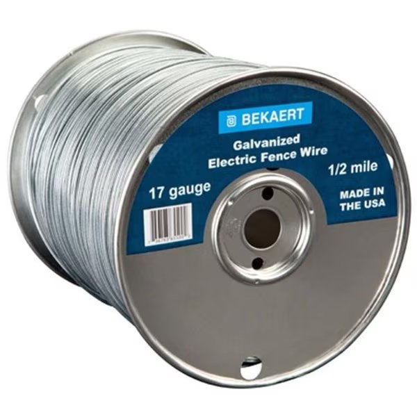 Bekaert 210338 0.5 Mile Electric Fence Wire - 17 Gauge, Bekaert, Mfr#: 210338