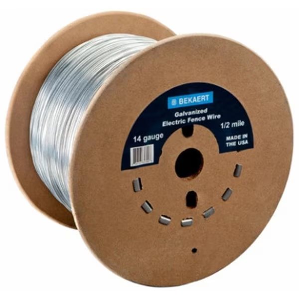 Bekaert 210334 0.25 Mile Electric Fence Wire - 14 Gauge, Bekaert, Mfr#: 210334