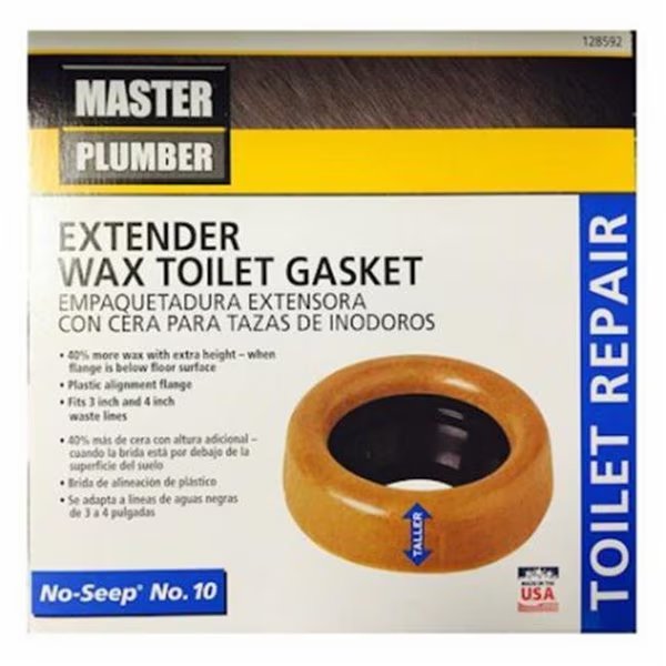 William H Harvey 128592 No.10 Master Plumber Thick Wax Gasket, Harvey, Mfr#: 128592