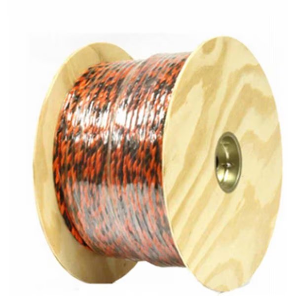 0.37 x 400 in. Polypropylene Twisted Truck Rope, Black & Orange, Eat-In, Mfr#: EA2668177