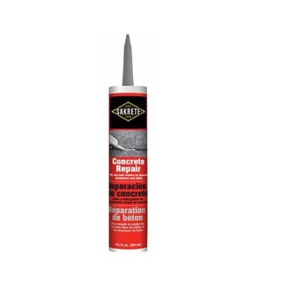 Sakrete 236161 10.3 oz Concrete Repair Caulk Tube, Sakrete, Mfr#: 236161