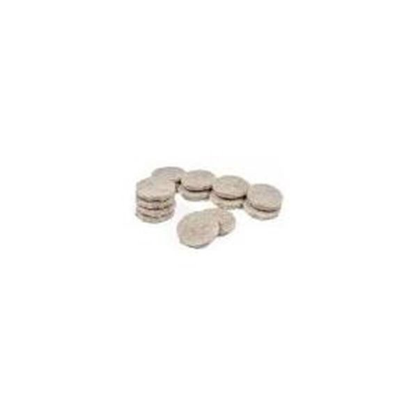 1 in. Tan Round Pad - Pack of 200, Highboy, Mfr#: HI878464