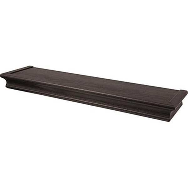 24 in. High & Mighty Beveled Floating Shelf, Espresso, Gfancy Fixtures, Mfr#: GF2668332