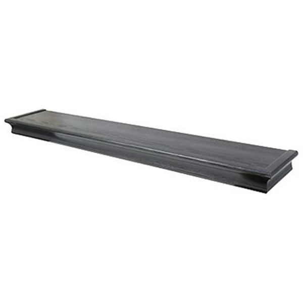36 in. High & Mighty Beveled Floating Shelf, Black, Gfancy Fixtures, Mfr#: GF2668334