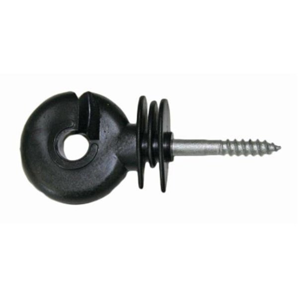 Powerfields 241854 2 in. Poly Wire Insulator - Black; Pack of 25, Powerfields, Mfr#: 241854