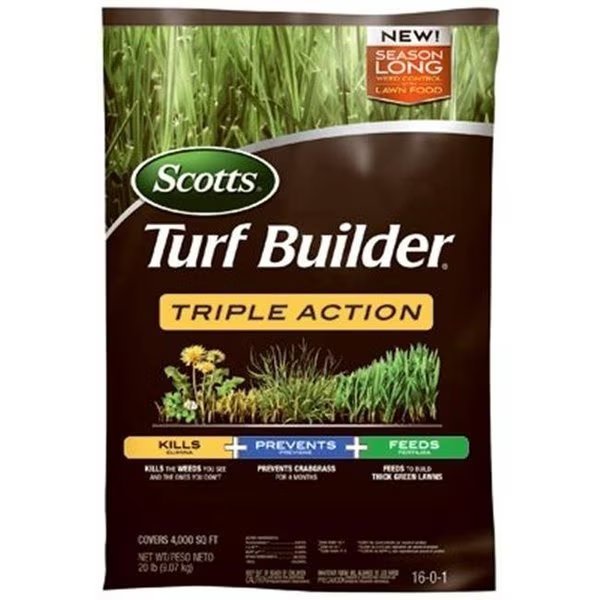 Scotts Lawns 235544 10000 sq. ft. Coverage Turf Builder Triple Action Fertilizer, Scotts, Mfr#: 235544