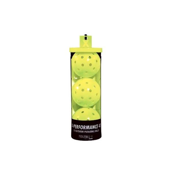 X-Performance 40 Outdoor Pickleballs - Yellow, 3 Piece, Franklin Sports, Mfr#: FR571078