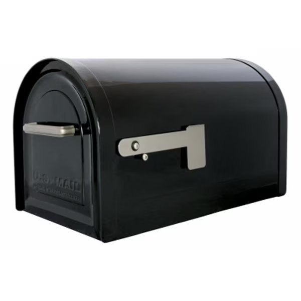 Solar Group 236685 Locking Mailbox - Black, Solar Group, Mfr#: 236685