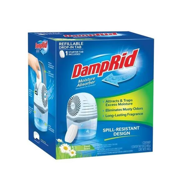 15 oz Damp Rid System Refill Pack, Wm Barr, Mfr#: WM571501