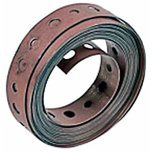 0.75 in. x 10 ft. Copper Plated Steel Hanger Strap, Oatey, Mfr#: 249021