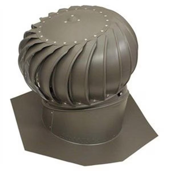 Air Vent 259024 12 in. Weather Wood Internally Braced Aluminum Turbine, Air-Vent, Mfr#: 259024