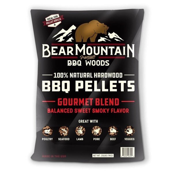 20 lbs Hickory BBQ Hardwood Pellets, Lignetics, Mfr#: LI571836