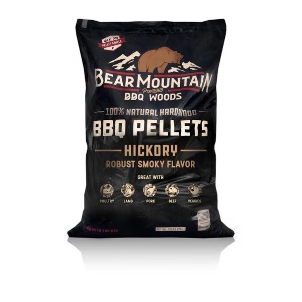 20 lbs Hickory BBQ Hardwood Pellet, Lignetics, Mfr#: LI571837