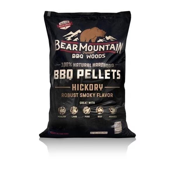 Lignetics 259970 20 lbs Hickory BBQ Hardwood Pellet, Lignetics, Mfr#: 259970