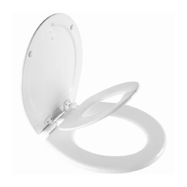 Round Toilet Seat, White, Gfancy Fixtures, Mfr#: GF2061628