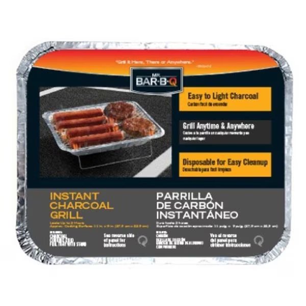 Mr. Bar-B-Q 272111 Instant Charcoal Grill, Mr. Bar-B-Q, Mfr#: 272111