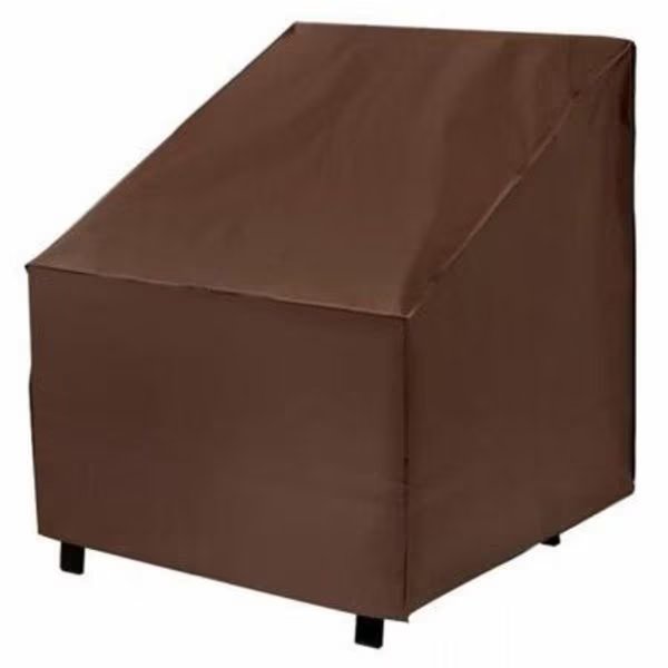 33 x 35 x 36 in. Premium Oversized Chair Cover, Dark Brown, Mr. Bar-B-Q, Mfr#: 100819
