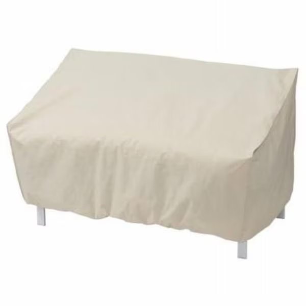 60 x 35 x 32 in. 600 x 300D PE Elastic Taupe Loveseat Cover, Mr. Bar-B-Q, Mfr#: 100824