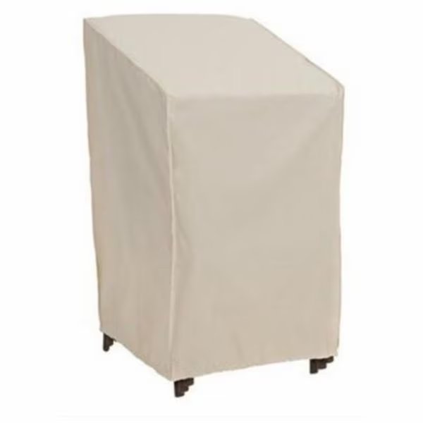 30 x 27 x 48 in. 0.08-75G PP Elastic Taupe Stacked Chair Cover, Mr. Bar-B-Q, Mfr#: 100828