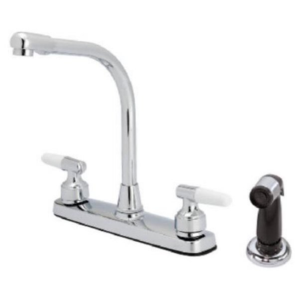 Homewerks Worldwide 204664 Bp Chr 2Lev Kitc Faucet 116761CA, Homewerks, Mfr#: 204664