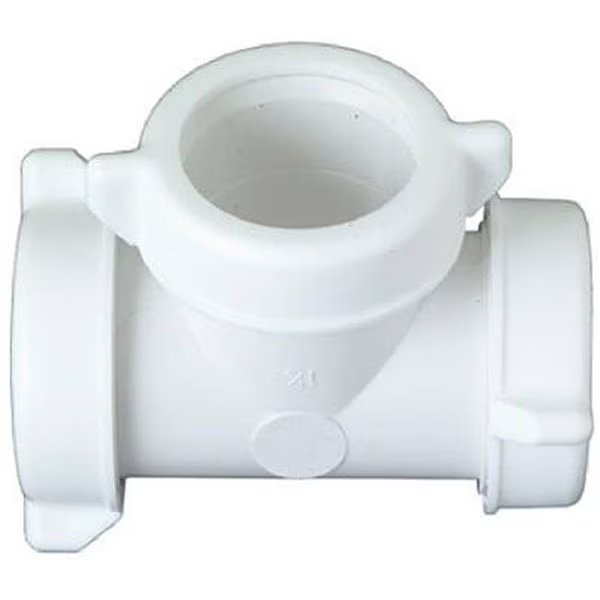 Master Plumber Plastic Kitchen Drain Tee, Highkey, Mfr#: LR138764