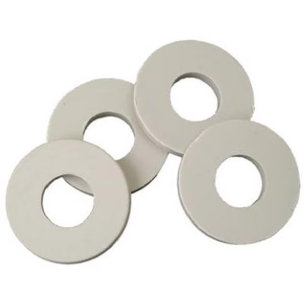 Master Plumber White Rubber Toilet Seat Washer, Highkey, Mfr#: LR584639