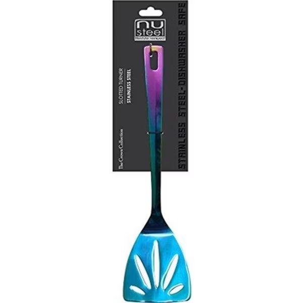 NuSteel TG-RBWCWN-SLTTUR 1.8 mm Rainbow Crown Slotted Turner, Nusteel, Mfr#: TG-RBWCWN-SLTTUR