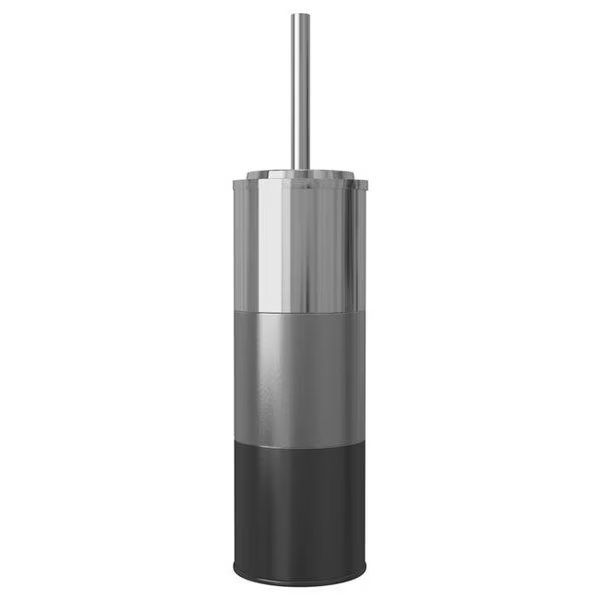 Nusteel TBH-HS-17 Round Shape Stainless Steel Toilet Brush Holder, Nusteel, Mfr#: TBH-HS-17