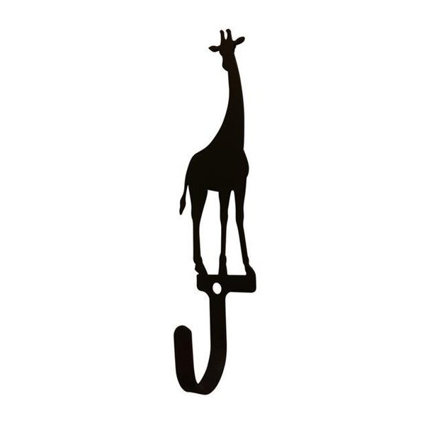 Village Wrought Iron WH-283-S Giraffe Wall Hook; Small, Village Wrought Iron, Mfr#: WH-283-S