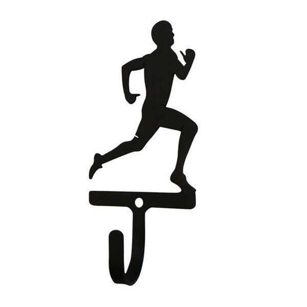 Village Wrought Iron WH-310-S Runner Mens & Boys Wall Hook; Small, Village Wrought Iron, Mfr#: WH-310-S