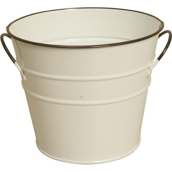 Wald Imports 8682-7P 7 in. Pearl White Metal Pot Cover  Pack of 2, Wald Imports, Mfr#: 8682/7P