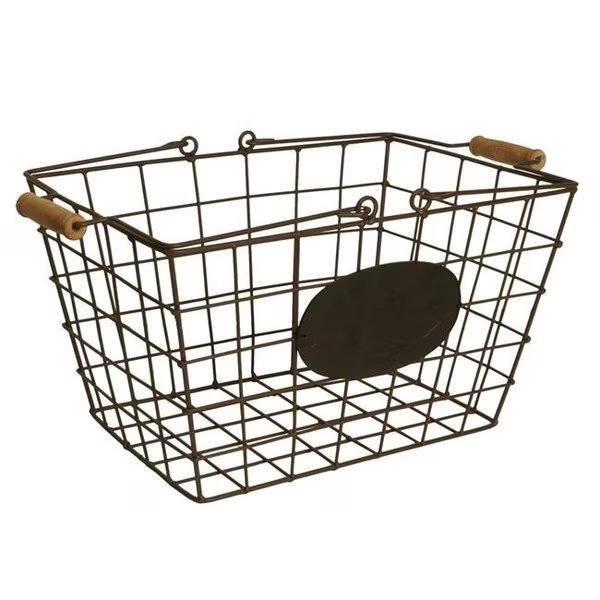 Wald Imports 6404-M Wire Market Basket; Medium, Wald Imports, Mfr#: 6404/M