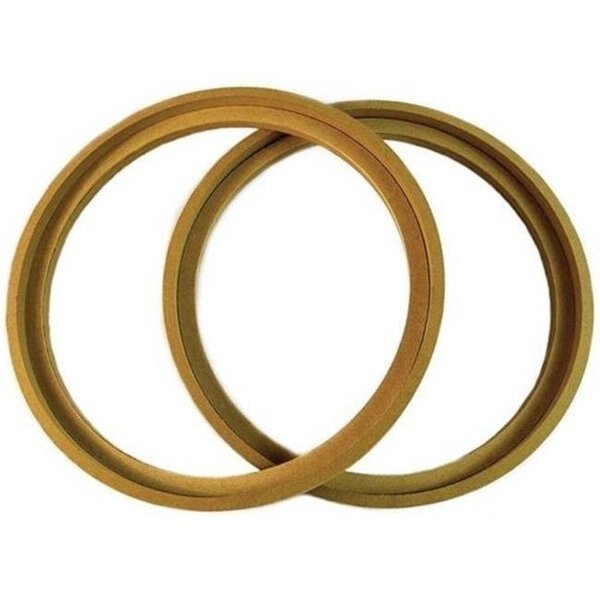 12 in. MDF Wood Woofer Ring Wioth Bezel Sold in Pairs, Soundwave, Mfr#: SO1240350