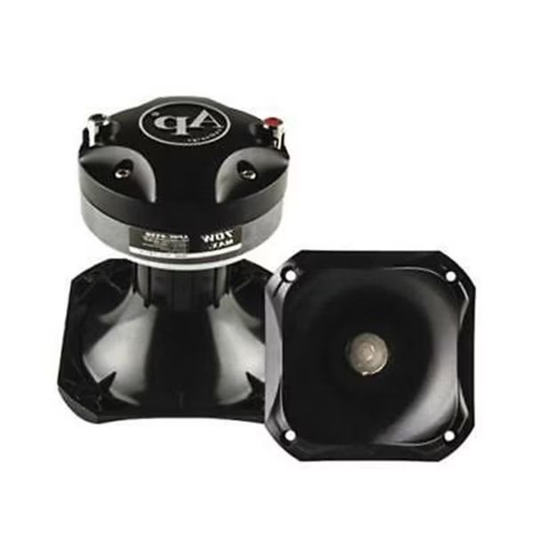 Audiopipe APHC4550 3.5 in. Compression Diver with ABS Horn Combo, Audiopipe, Mfr#: APHC4550