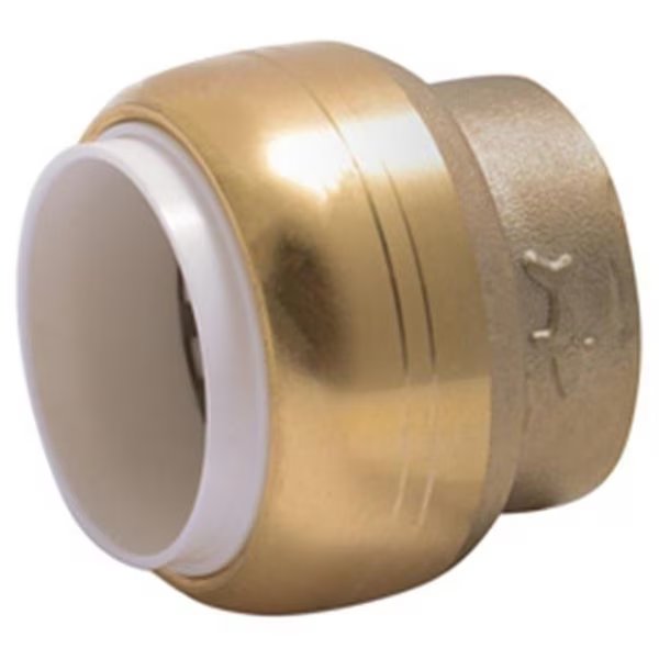 Cash Acme UIP514A Shark Bite PVC Cap 0.5 in. Ips Rt Lead Free Bag, Cash Acme, Mfr#: UIP514A