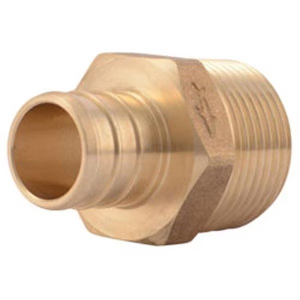 Cash Acme UC134LF 0.75 x 0.75 in. Mnpt Male Adapter Bulk, Cash Acme, Mfr#: UC134LF