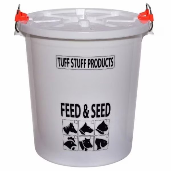 Tuff Stuff Products FS7 7 gal & 25 Pounds Hd Feed & Seed Storage with Locking Lid, Tuff Stuff Products, Mfr#: FS7