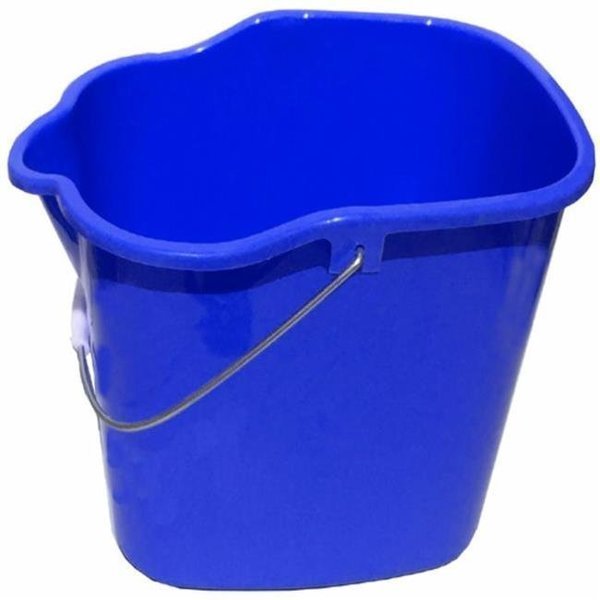 Tuff Stuff Products SB17SBL 17 qt. Square Utility Bucket; Sky Blue, Tuff Stuff Products, Mfr#: SB17SBL