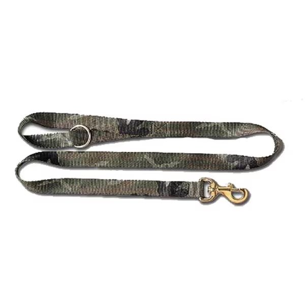 075 x 6 ft Nylon Blades Camo Lead, Leather Brothers, Mfr#: 3406BD