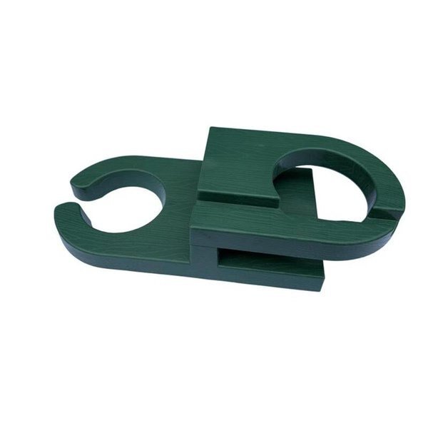 Double Sided Adirondack Chair Wine & Cup Holder, Sea Green, W Unlimited, Mfr#: SW2113GS