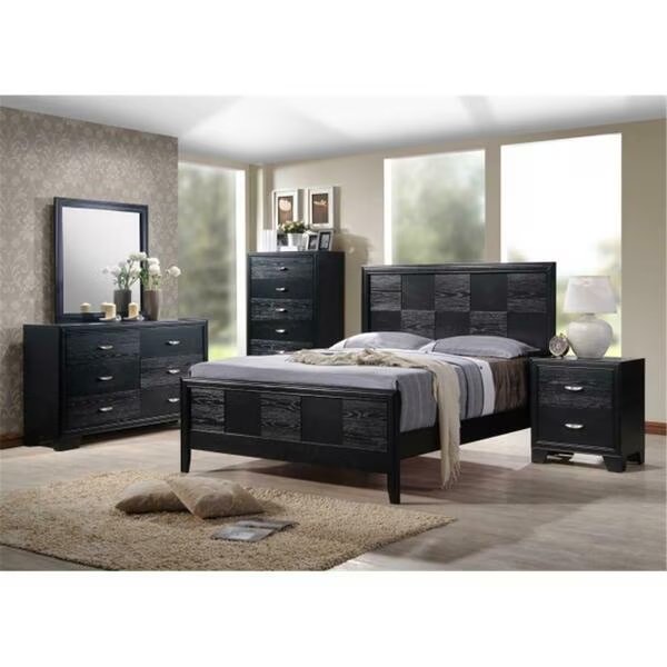 Black Verona Chest, Myco Furniture, Mfr#: VE5705CH