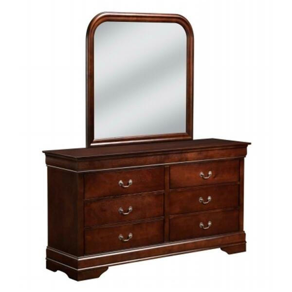 Cherry Louis Philippe Dresser, Myco Furniture, Mfr#: LP107DR