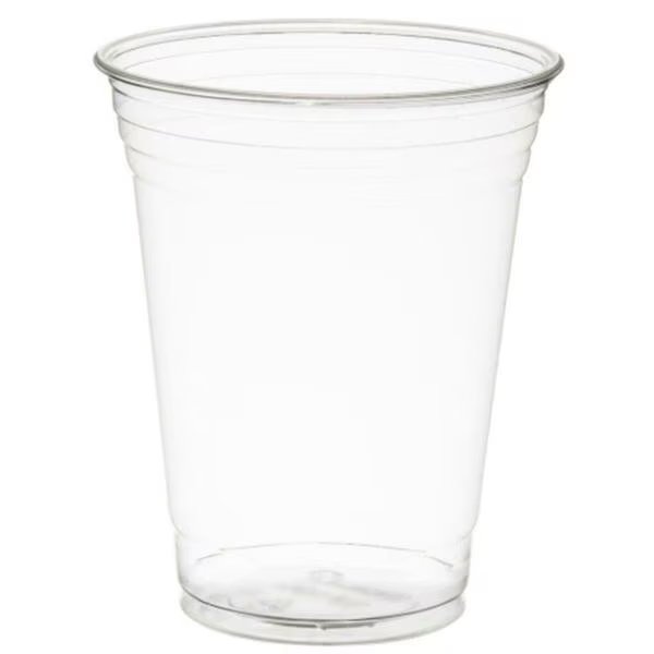 TP12 12 oz Disposable Clear Heavy Duty Plastic Cup, 1000PK, Cpc, Mfr#: TP12 (S)