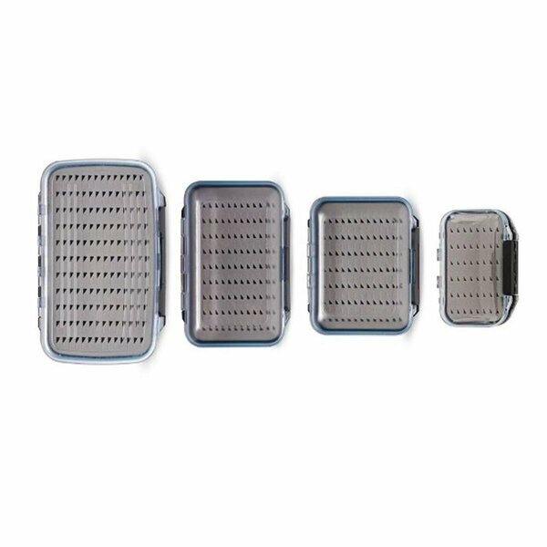Clear Double Sided Fly Box - Medium, Adamsbuilt Fishing, Mfr#: AB16BFB