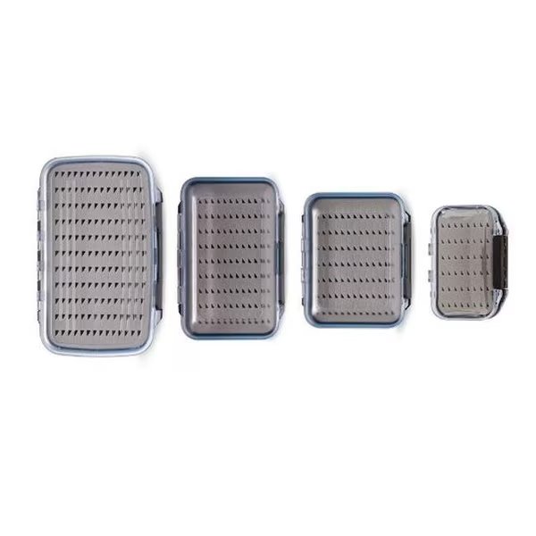 Adamsbuilt AB18BFB Clear Double Sided Fly Box - Large, Adamsbuilt Fishing, Mfr#: AB18BFB