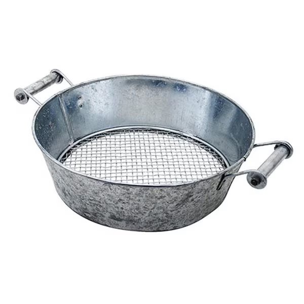 Compost Sifter in Galvanized Steel, Book Publishing Co, Mfr#: GR881261